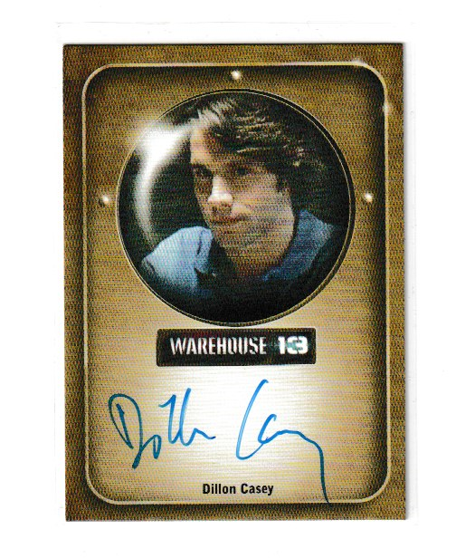 2011 Warehouse 13 S2 Dillon Casey as Cody Thomas Autograph