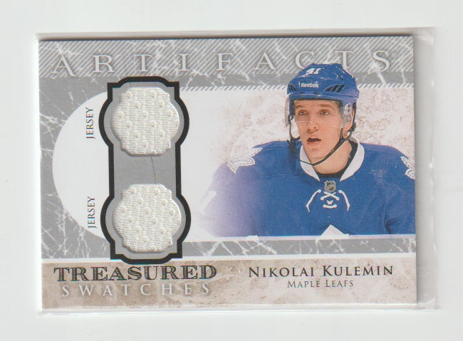 2012-13 Artifacts Treasured Swatches #TS-NK Nikolai Kulemin