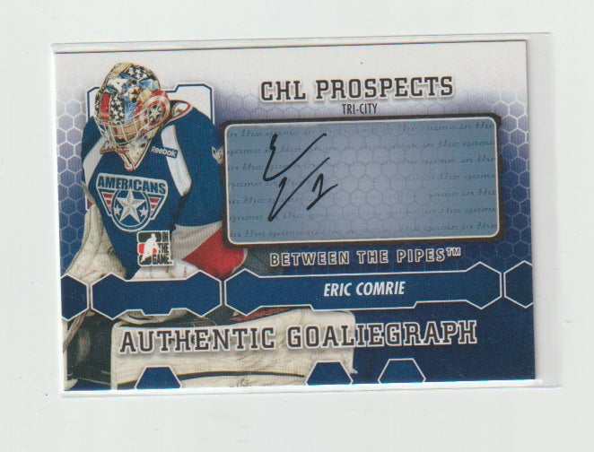 2012-13 Between The Pipes Autographs #A-EC Eric Comrie