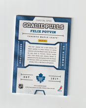 Load image into Gallery viewer, 2012-13 Certified Goalie Pulls #45 Felix Potvin
