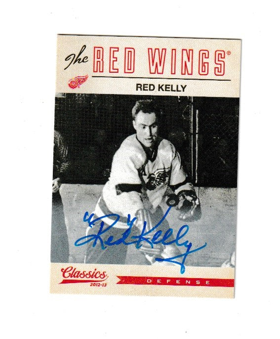 2012-13 Classics Signature Autographs #171 Red Kelly