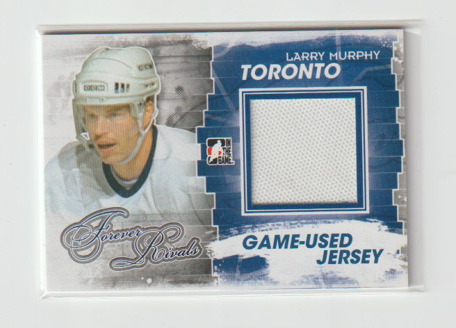 2012-13 ITG Forever Rivals Game Used Jersey Blue #M-12 Larry Murphy