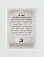 Load image into Gallery viewer, 2012-13 ITG Forever Rivals Gold #56 King Clancy
