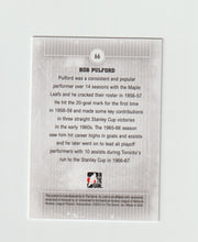 Load image into Gallery viewer, 2012-13 ITG Forever Rivals Gold #66 Bob Pulford
