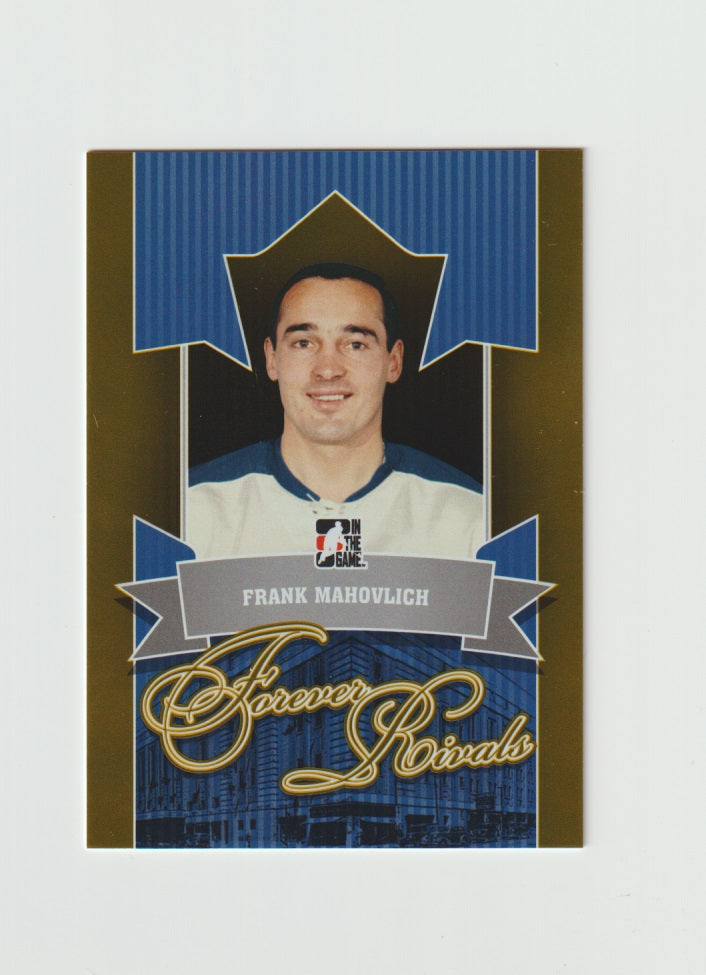 2012-13 ITG Forever Rivals Gold #73 Frank Mahovlich