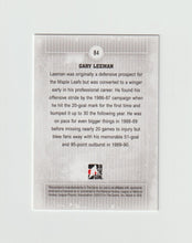 Load image into Gallery viewer, 2012-13 ITG Forever Rivals Gold #84 Gary Leeman
