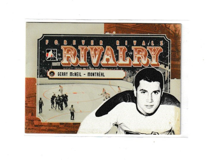 2012-13 ITG Forever Rivals Rivalry #RI-05 Gerry McNeil