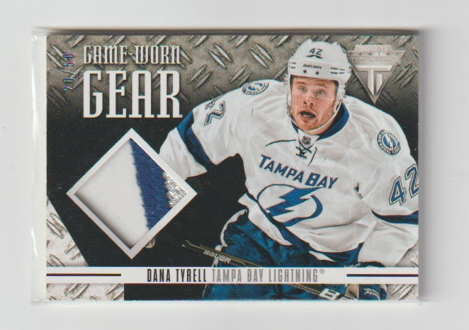 2012-13 Panini Titanium Game Worn Gear Prime #GG-DT Dana Tyrell