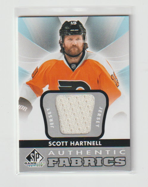 2012-13 SP Game Used Authentic Fabrics #AF-SH Scott Hartnell