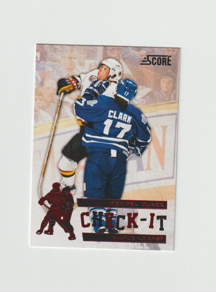 2012-13 Score Check It #C19 Wendel Clark