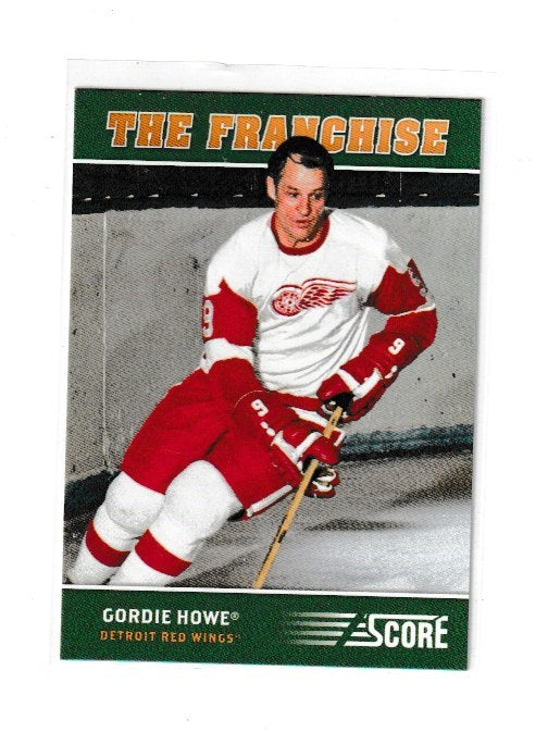 2012-13 Score Franchise Original Six #OS2 Gordie Howe