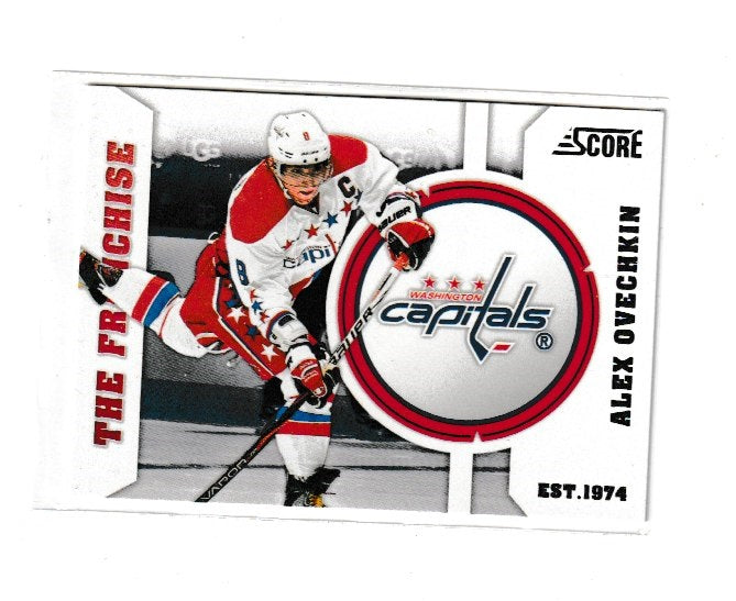 2012-13 Score Franchise #F29 Alex Ovechkin