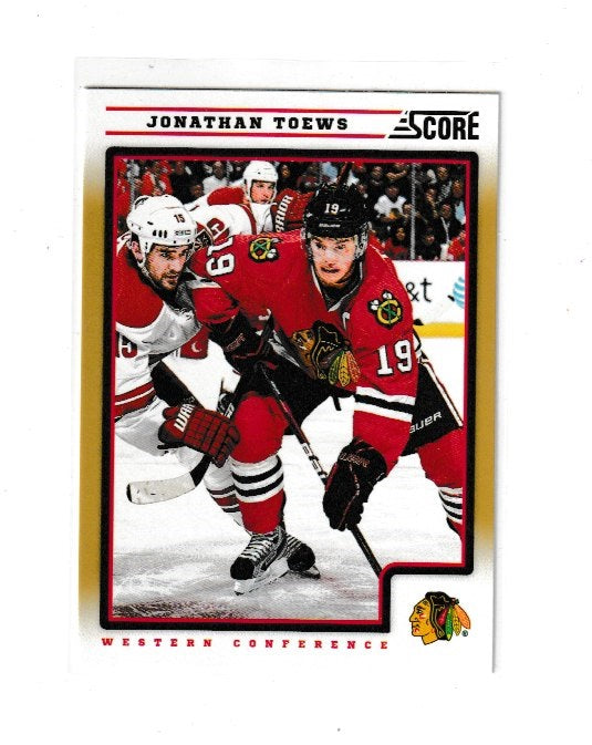 2012-13 Score Gold Rush #116 Jonathan Toews