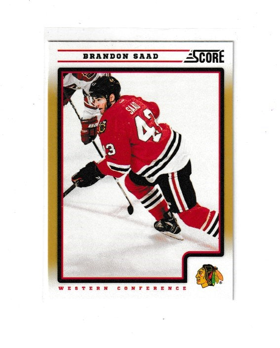 2012-13 Score Gold Rush #124 Brandon Saad