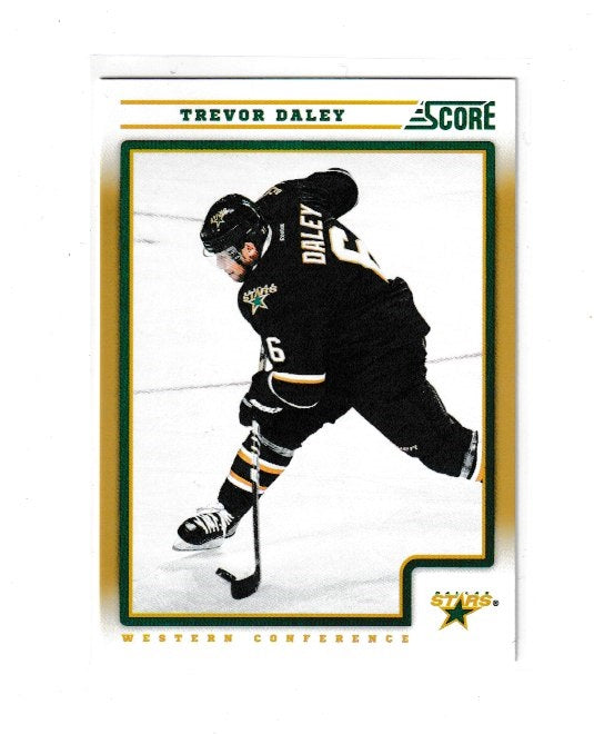2012-13 Score Gold Rush #172 Trevor Daley