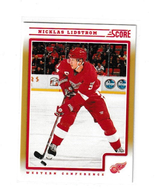 2012-13 Score Gold Rush #177 Nicklas Lidstrom