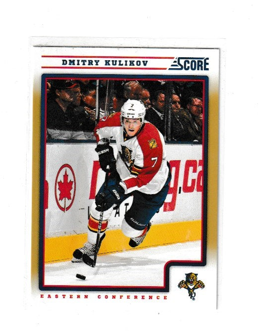 2012-13 Score Gold Rush #216 Dmitry Kulikov