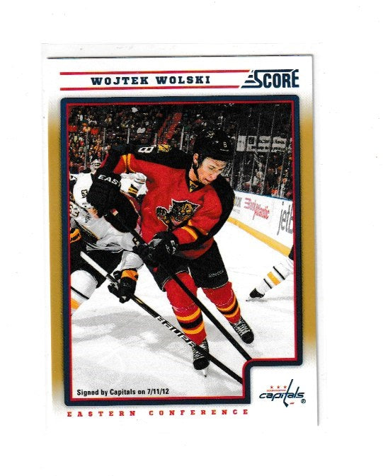 2012-13 Score Gold Rush #219 Wojtek Wolski