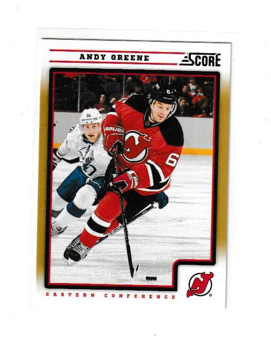 2012-13 Score Gold Rush #293 Andy Greene
