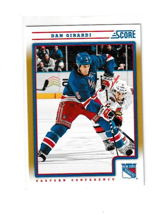 2012-13 Score Gold Rush #322 Dan Girardi