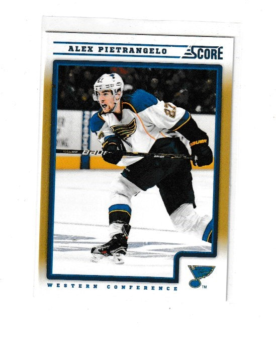 2012-13 Score Gold Rush #406 Alex Pietrangelo