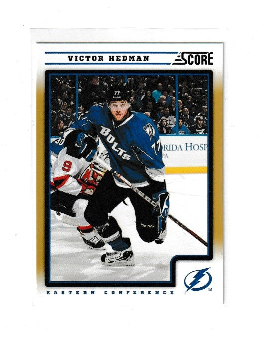 2012-13 Score Gold Rush #424 Victor Hedman