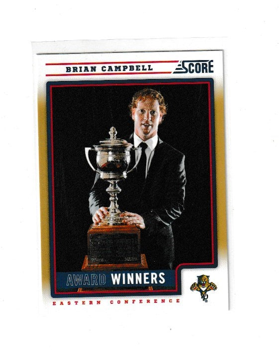 2012-13 Score Gold Rush #497 Brian Campbell