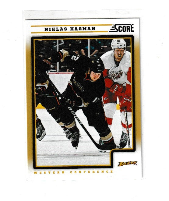 2012-13 Score Gold Rush #52 Niklas Hagman