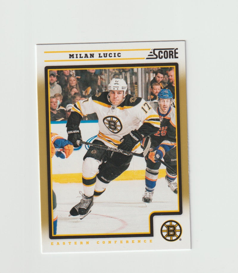 2012-13 Score Gold Rush #61 Milan Lucic