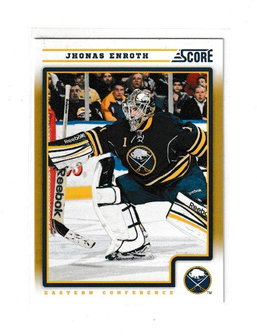 2012-13 Score Gold Rush #79 Jhonas Enroth