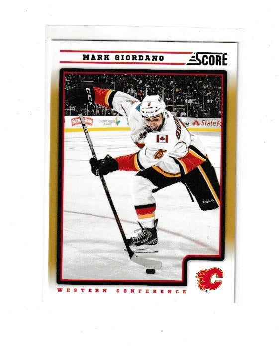 2012-13 Score Gold Rush #97 Mark Giordano