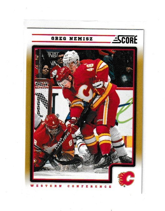 2012-13 Score Gold Rush #99 Greg Nemisz