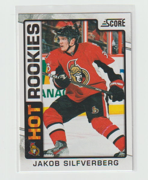 2012-13 Score Hot Rookie #504 Jakob Silfverberg
