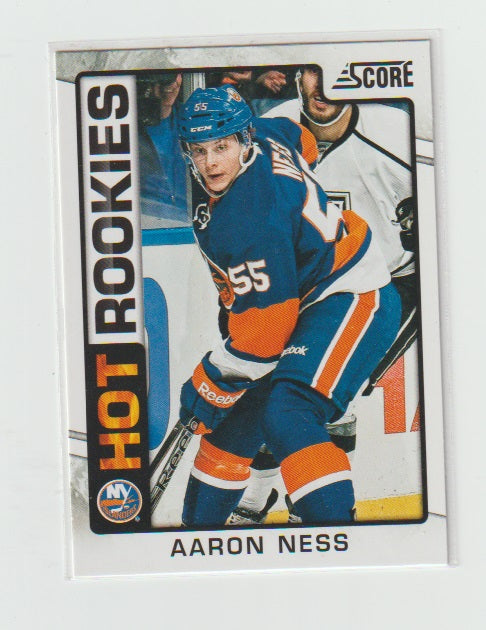 2012-13 Score Hot Rookie #507 Aaron Ness