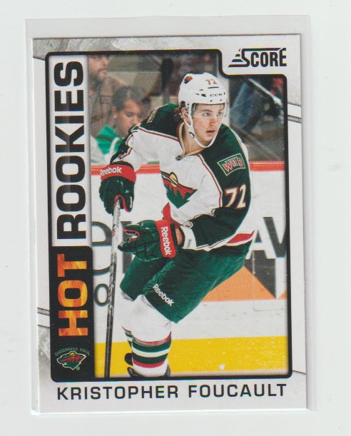 2012-13 Score Hot Rookie #510 Kristopher Foucault