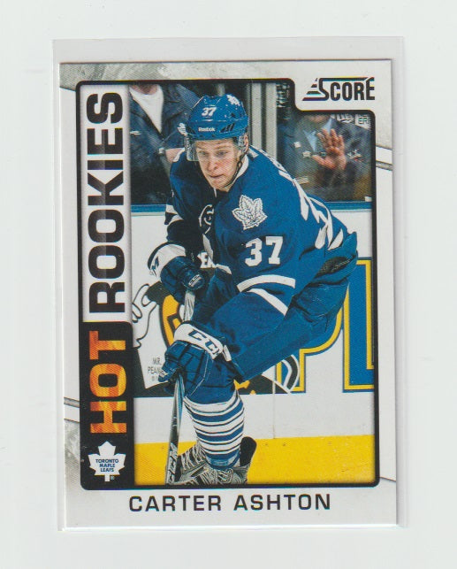 2012-13 Score Hot Rookie #517 Carter Ashton