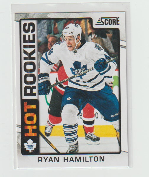 2012-13 Score Hot Rookie #523 Ryan Hamilton