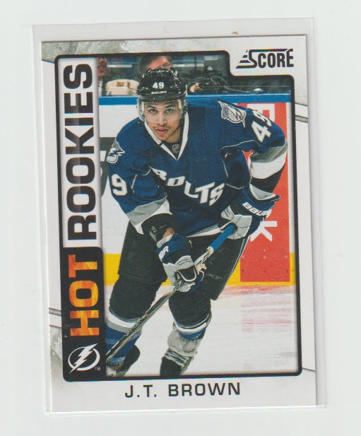 2012-13 Score Hot Rookie #528 J.T. Brown