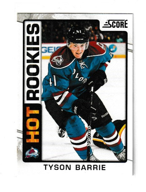 2012-13 Score Hot Rookies #505 Tyson Barrie