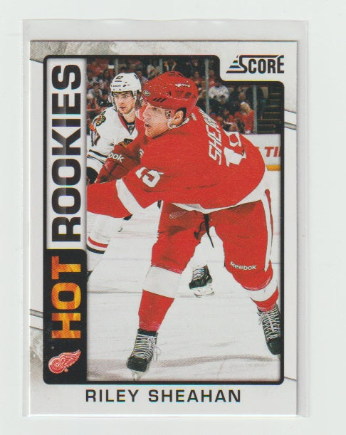 2012-13 Score Hot Rookies #538 Riley Sheahan