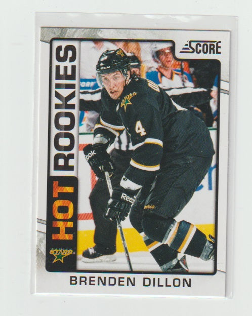 2012-13 Score Hot Rookies #542 Brenden Dillon