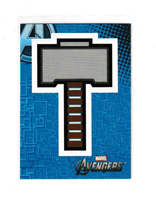 2012 Avengers Assemble Stickers #S15 Mjolnir