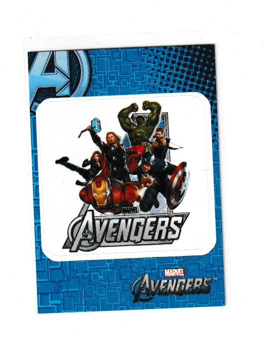 2012 Avengers Assemble Stickers #S1 The Avengers