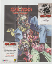 Load image into Gallery viewer, 2012 Deadworld Autograph SDCC-Autographed Z-Cards Vincent Locke

