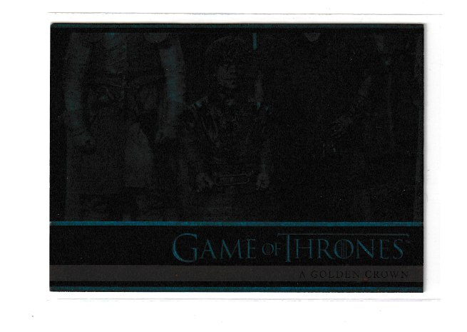 2012 Game of Thrones  S1 Foils #18 A Golden Crown