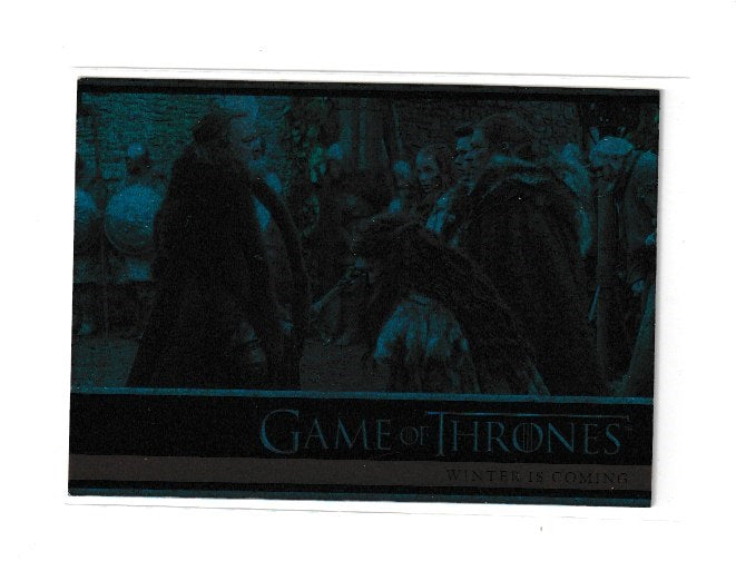 2012 Game of Thrones Season 1 Foils #02 Winter is Coming