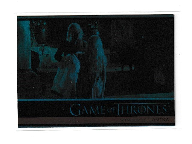 2012 Game of Thrones Season 1 Foils #03 Winter is Coming
