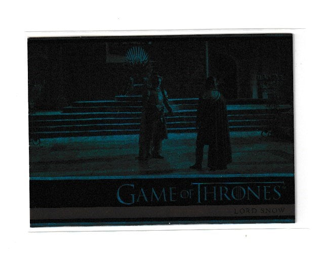 2012 Game of Thrones Season 1 Foils #07 Lord Snow