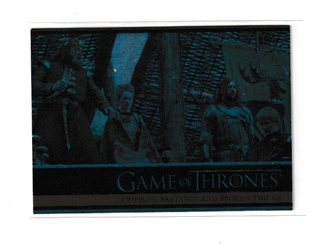 2012 Game of Thrones Season 1 Foils #12 Cripples, Bastards, and Broken Things
