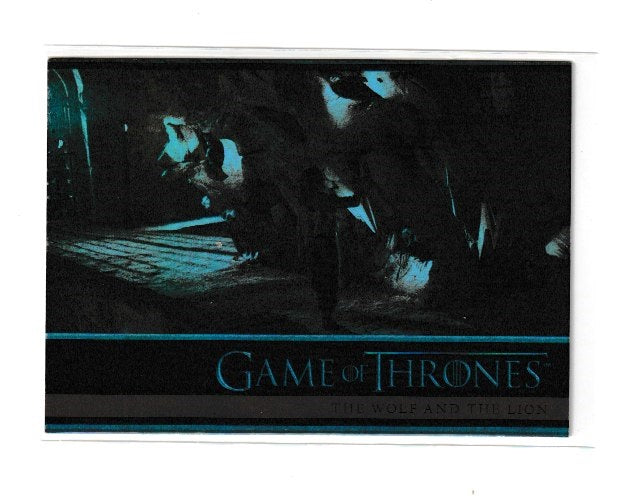 2012 Game of Thrones Season 1 Foils #14 The Wolf and the Lion